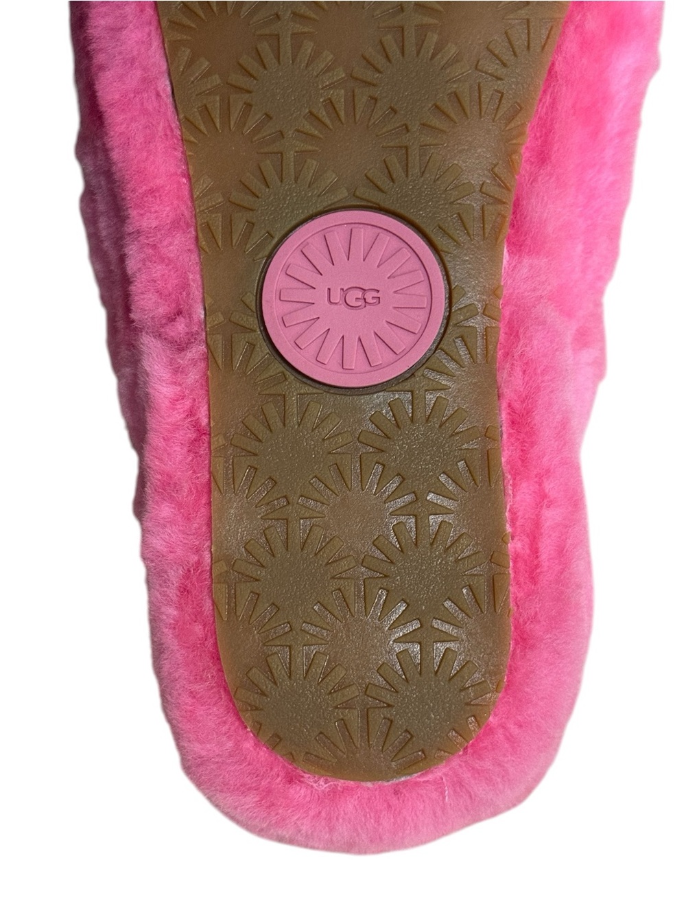 NWOT UGG Fluff Yeah Slippers in Sachet Pink! Size 7! NEW! - Picture 7 of 11